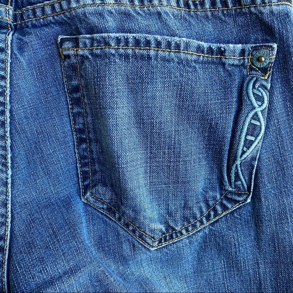 GENETIC MENS DENIM SZ 31x29 BUTTON FLY MED WASH - Picture 6 of 7